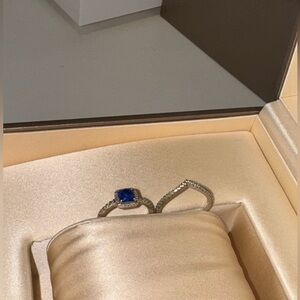 Pandora Matching Rings Silver Set